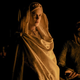 Nicole kidman draped in white